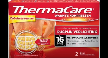 Thermacare - Rugpijn verlichting warmte kompres 2 Stuks