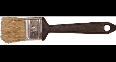 Basic platte weggooi-kwast acryl 80 mm
