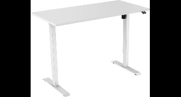 Active zit sta bureau elektrisch - 140 x 80 cm - bureau wit - ergonomisch bureau - verstelbaar bureau