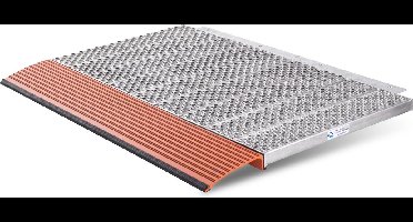 Drempelhulp Onderdorpel 5 Tot 7,5 cm - Toepassingsgebied: Buiten - Breedte: 90 cm - Hoogte: - Diepte: 60 cm - Antislip - Oprijplaat - Drempelhelling - Oprijhelling