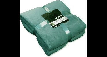 Unique Living Justin - Fleece - Plaid - 150x200 cm - Ocean Blue