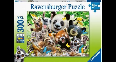 Ravensburger puzzel Wildlife selfie - legpuzzel - 300 stukjes