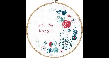 Telpakket kit Moderne bloemen  - Vervaco - PN-0156333