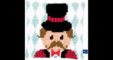 Kruissteekkussen kit Circusdirecteur I - Vervaco - PN-0153900