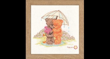 Telpakket kit Popcorn April showers - Vervaco - PN-0011219