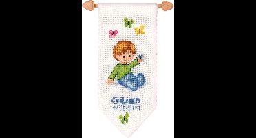 Telpakket op gefestonneerde a�daband