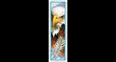 Vervaco - Bladwijzer kit - Arend - PN-0144708 - Borduren - Borduurpakket - Borduurpakket volwassenen - Borduurpakket kind