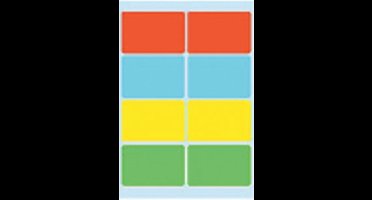 Etiket herma 3681 26x40mm assorti 40st