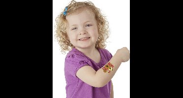 Tattoos metallic 75x voor meisjes