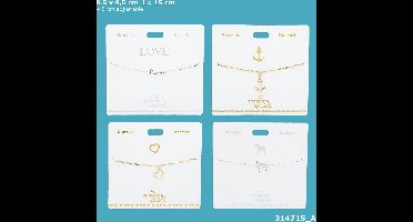 Depesche Armband met naam, verzilverd