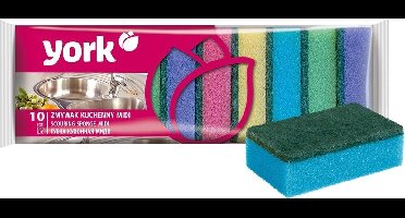 York - Keukenspons MIDI - 10stuks