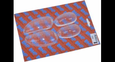 Knipperlichtglas Set Piaggio Typhoon / Piaggio Nrg / Piaggio Ntt - Helder Glas