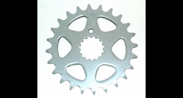 voortandwiel 24T tomos A3 / tomos A35 / tomos Flexer XL / tomos Flexer EX
