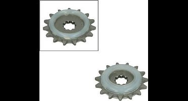 Tandwiel voor + rubber A-kwaliteit Puch Maxi Puch 15t