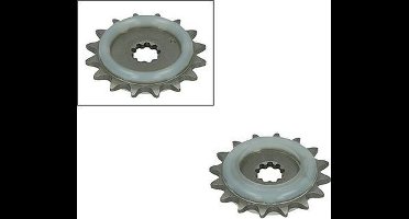 Tandwiel voor + rubber A-kwaliteit Puch Maxi Puch 16t