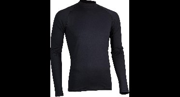 Avento Shirt Base Layer Lange Mouw - Mannen - Zwart - Maat XXL