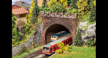 Faller - 2 Tunnelportalen, 2-sporig