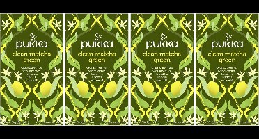 Pukka Clean Matcha Green Thee - 4 x 20 zakjes