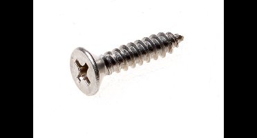 Kelfort Plaatschroef platverzonken kop phillips RVS A2 3.5 x 25mm