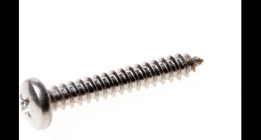 Kelfort Plaatschroef cilinderkop phillips RVS A2 4.8 x 16mm