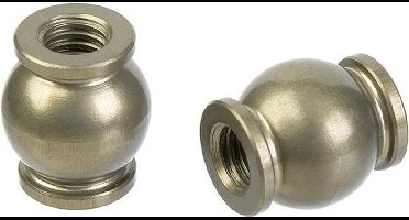 Team Corally - Alum. Pivot Ball - Hardcoated - 2 pcs