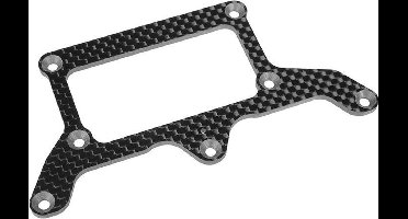 Team Corally - Rear Pod Lower Plate FSX-10 - Graphite 2.5mm - 1 pc