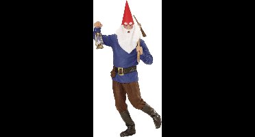 Blauwe kabouter Wesley kostuum