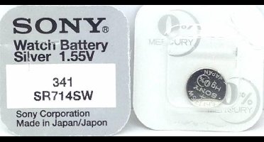 Sony SR714SW-341 Horloge Batterij 1 stuk 1.55V