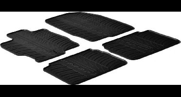Gledring Rubbermatten passend voor Mazda 6 2007- (T profiel 4-delig)