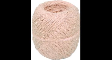 Jute touw – bindtouw 3 draads – Ca 500gr – Creme