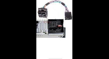 Bmw radio adapter kabel van ronde pin naar vlakke pin Verloop Passend Voor E46 E39 E38 X5 Mini Cooper One