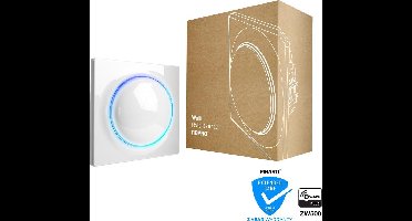 FIBARO Walli Roller Shutter - Wit - Slimme rolluikschakelaar - Werkt met FIBARO Home Centers, Homey en andere Z-Wave Controllers