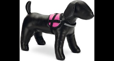 Beeztees nylon Blacky Mini harnas roze 15 x 36-46 cm
