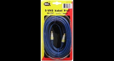 S-VHS Kabel Prof 10 meter Male/Male