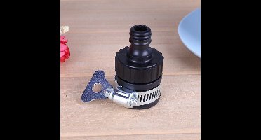 Universele kraan adapter 16 tot 19 mm / Waterdief  voor kranen zonder schroefdraad