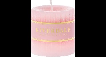 Riverdale Kaars Venetian roze 7x7cm
