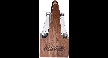 Coca-Cola Salt & Pepper Shaker With Wood Crate