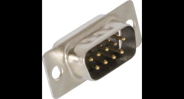 Valueline 9p SUB-D connector mannelijk