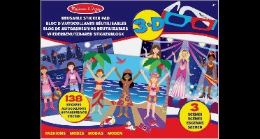 Melissa & Doug reusable sticker pad 3D