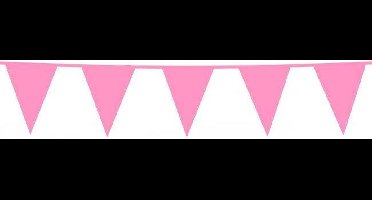 Wefiesta Vlaggenlijn 10 Meter Polyetheen Roze