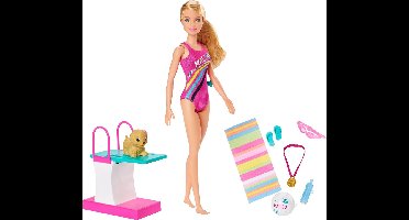 Barbie Dreamhouse Adventures - Barbie zwempop