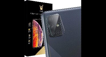 Camera Screenprotector geschikt voor Samsung A71 - Glas Screen Protector