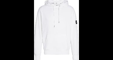 Calvin Klein Monogram Sleeve Trui - Maat M  - Mannen - Wit