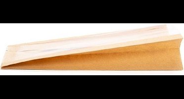 Zakken Kraft 7,6x5,1x16,5cm met zijvouw (100 stuks)