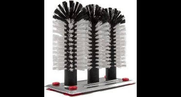 Pintenspoeler / Glazenspoelborstel / Glasspoeler 3-delig