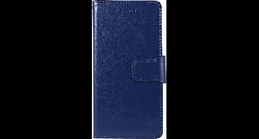 Shop4 - Geschikt voor Samsung Galaxy S20 Hoesje - Wallet Case Business Donker Blauw