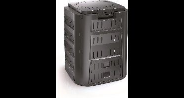 Composter 220 L ProsPlast Plastic Compost in Black