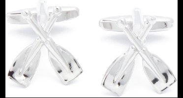 Manchetknopen - Peddels Gekruist Roeien Varen