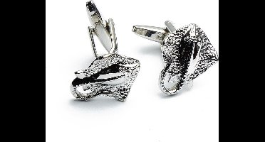 Manchetknopen - Rog Zilver