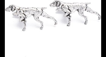 Manchetknopen - Honden Engelse Pointer Hond UK Made